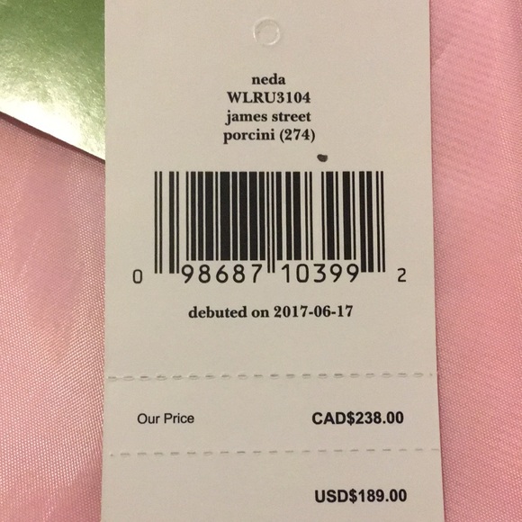 Kate Spade James Street Porcini Wallet FINAL PRICE 🥰 - Picture 11 of 12